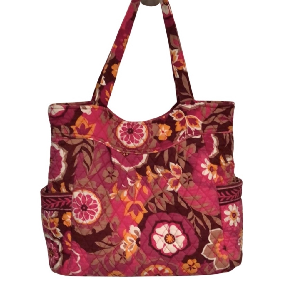 Vera Bradley Gabby Shoulder Bag in Carnaby Floral Pattern